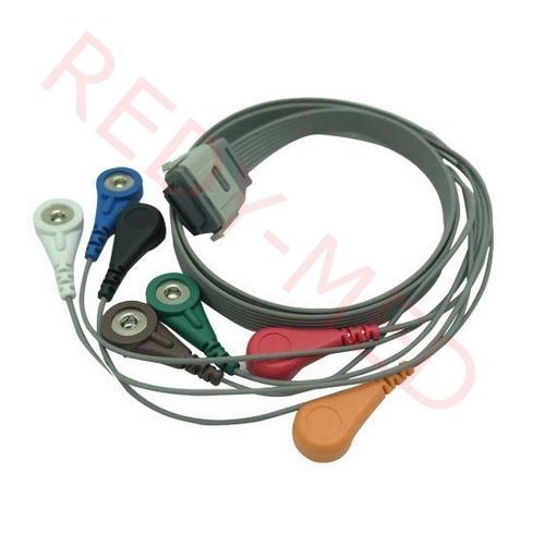 Кабель ЭКГ для холтеровского монитора - VC207SI-001 - Shenzhen Redy-Med Technology Co.,Ltd - 7 проводов