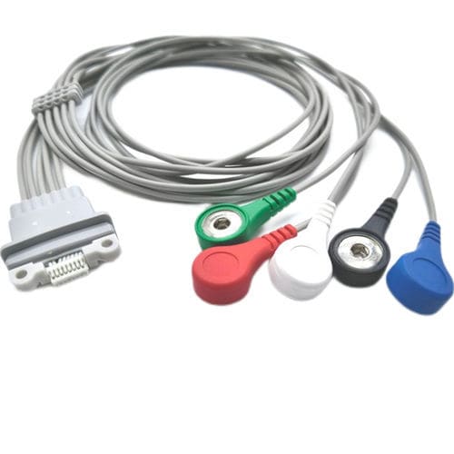 Кабель ЭКГ для холтеровского монитора - VC205SA-023 - Shenzhen Redy-Med Technology Co.,Ltd - 5 проводов / 7 проводов