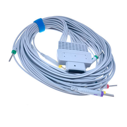 Кабель ЭКГ для холтеровского монитора - VC215NA-041 - Shenzhen Redy-Med Technology Co.,Ltd - штекер типа «банан» / 15 проводов
