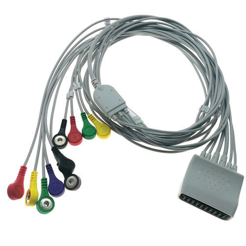 Кабель ЭКГ для холтеровского монитора - VC210SI-040 - Shenzhen Redy-Med Technology Co.,Ltd - 10 проводов