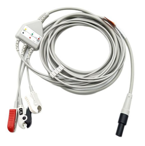 Кабель ЭКГ 3 провода - EC203SA-053 - Shenzhen Redy-Med Technology Co.,Ltd - 5 проводов