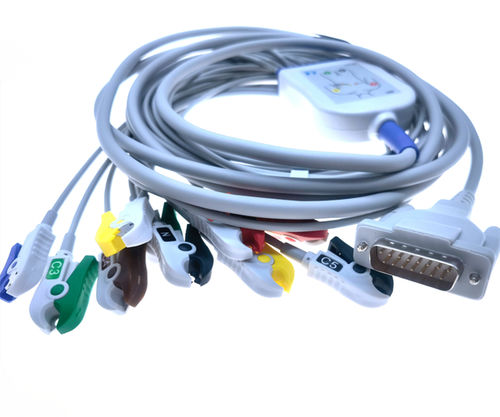 Кабель ЭКГ 10 проводов - EK210SA-015C - Shenzhen Redy-Med Technology Co.,Ltd