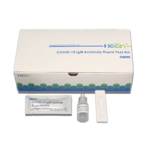 Набор для теста COVID-19 - hecin-scientific - IgG / иммуноглобулин M / SARS-COV-2