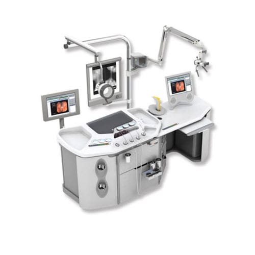 Рабочее место ЛОР - NET-3000C - Shanghai Nanos Medical - с освещением / с монитором / с полками
