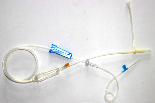 Комплект для перфузии поливинилхлорид - B1 - Jiangxi Qiaomin Medical Appliance - с капельной камерой / с Y-образным коннектором / с краном