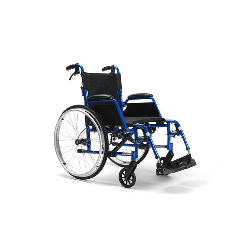 Инвалидная коляска с ручным управлением - ECL X2T 24' - Vermeiren Medical Equipment - для улицы / складная / с опорой для голеней