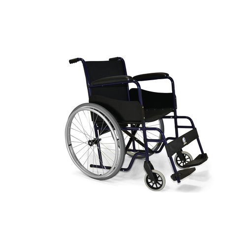 Инвалидная коляска с ручным управлением - 708 S20 24' - Vermeiren Medical Equipment - для улицы / складная / черная