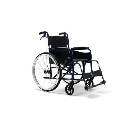 Инвалидная коляска с ручным управлением - ECL X1T 24' - Vermeiren Medical Equipment - для улицы / с опорой для голеней / алюминиевая рама