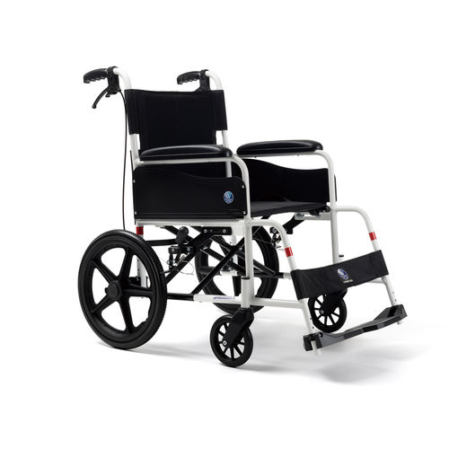 Инвалидная коляска пассивного типа - ECL X1T 16' - Vermeiren Medical Equipment - для улицы / складная / с опорой для голеней