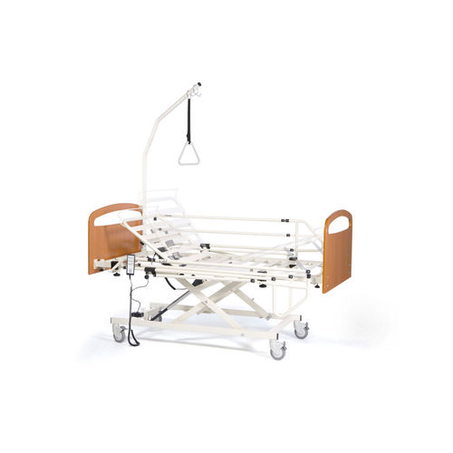 Медицинская кровать - Pratic - Vermeiren Medical Equipment - для стационаров / ручная / на роликах