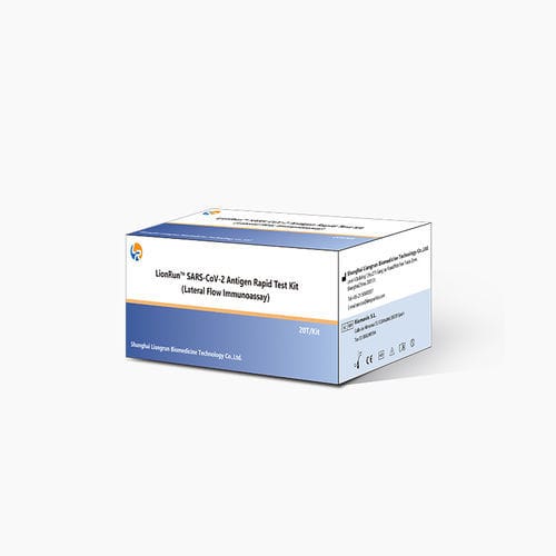 Набор для теста на инфекционные заболевания - Shanghai Liangrun biomedicine technology co.,Ltd. - на антигены / SARS-COV-2 / назофарингеальный