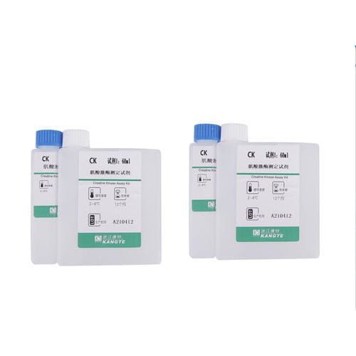 Набор для теста креатинкиназы - F001 series - Zhejiang Kangte Biotechnology Co., Ltd. - на сердечно-сосудистые заболевания / на заболевания щитовидной железы / фосфата