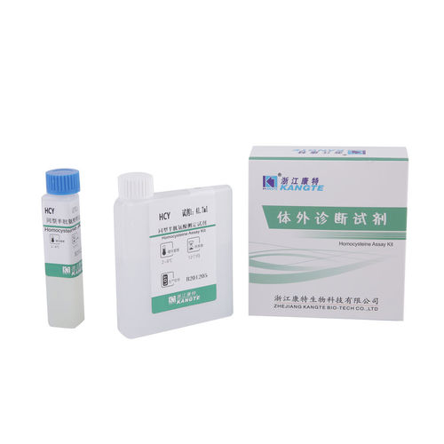 Набор для теста гомоцистеин - I001 series - Zhejiang Kangte Biotechnology Co., Ltd. - на сердечно-сосудистые заболевания / сыворотки / клинический