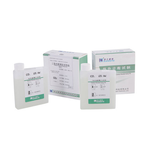 Набор для теста на распираторные заболевания - E005 series - Zhejiang Kangte Biotechnology Co., Ltd. - на общий CO2 / сыворотки / энзиматический
