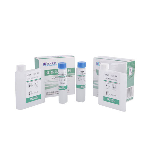 Набор для теста для болезней печени - F003 series - Zhejiang Kangte Biotechnology Co., Ltd. - на инфаркт миокарда / LDH / витамины