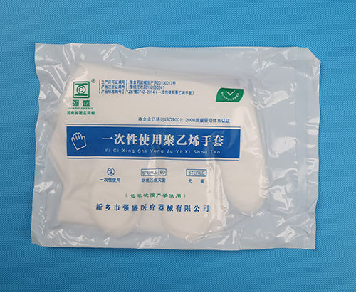 Перчатка из полиэтилена - 577 - Xinxiang Qiangsheng Medical Equipment - медицинская / стерильная / M