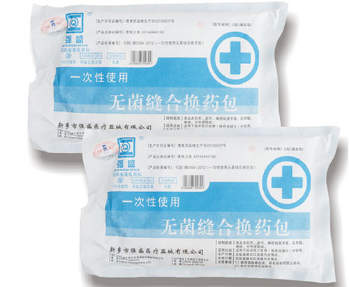 Комплект инструментов для наложения швов на раны - 591 - Xinxiang Qiangsheng Medical Equipment - стерильный / для одноразового использования