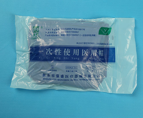 Пышная медицинская шапочка - 597 - Xinxiang Qiangsheng Medical Equipment - нетканая / для одноразового применения / стерильная
