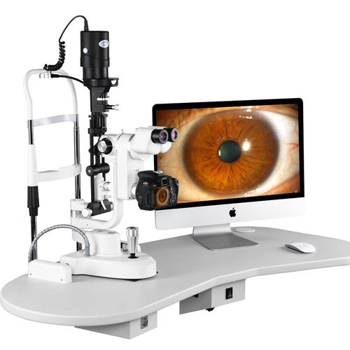 Цифровая щелевая лампа - ML-350 - Chengdu SDK Medical Science and Technology - настольная