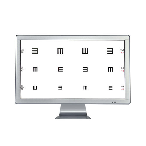 Монитор-оптотип - ML-VFT23 - Chengdu SDK Medical Science and Technology - поляризованный офтальмологический тест / с дистанционным управлением