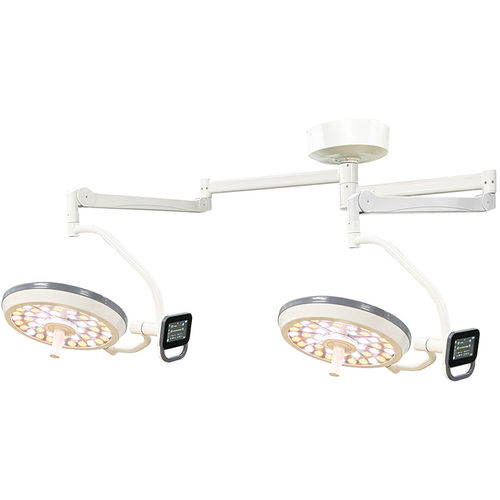 Потолочный хирургический светильник - KS-5050  - Shantou Easywell Electronic Technologies - светодиодный / 2 штатива / 220 В/50 Гц