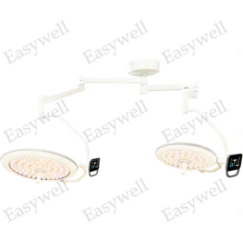 Потолочный хирургический светильник - KS-7050 (UT) - Shantou Easywell Electronic Technologies - светодиодный / 2 штатива / 220 В/50 Гц