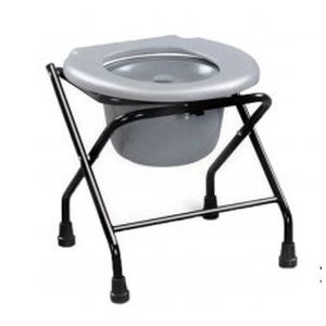 Стул для душа без спинки - KR897A - Zhenjiang Kangrui Rehabilitation Equipment Co., Ltd. - с отверстием для туалета / с ведром / складной