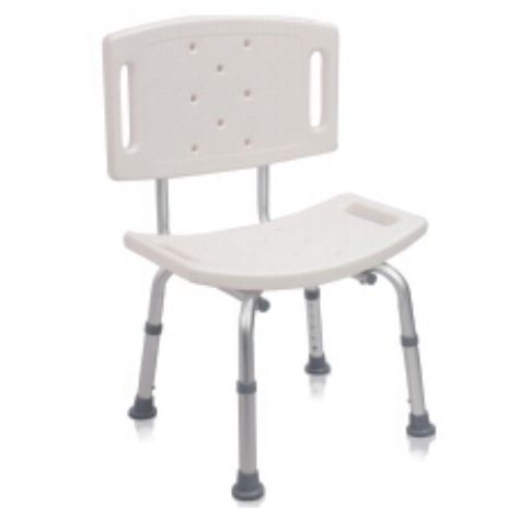 Сиденье для ванны со спинкой - KR798L - Zhenjiang Kangrui Rehabilitation Equipment Co., Ltd. - с регулируемой высотой