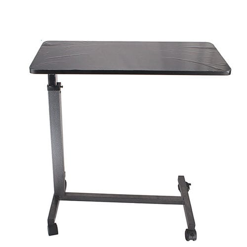 Прикроватный столик на роликах - KR572 - Zhenjiang Kangrui Rehabilitation Equipment Co., Ltd. - с регулируемой высотой / с ручным приводом