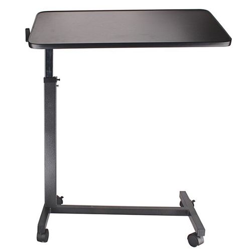 Прикроватный столик на роликах - KR573 - Zhenjiang Kangrui Rehabilitation Equipment Co., Ltd. - с регулируемой высотой / с ручным приводом