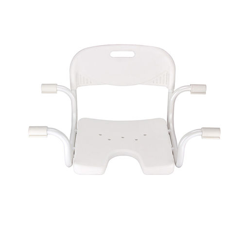 Стул для душа без спинки - KR7933A - Zhenjiang Kangrui Rehabilitation Equipment Co., Ltd. - подвесной / с регулируемой высотой