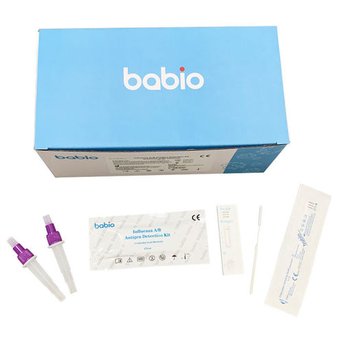 Набор для теста гриппа - Jinan Babio Biotech - гриппа А / гриппа В / иммунохроматографический