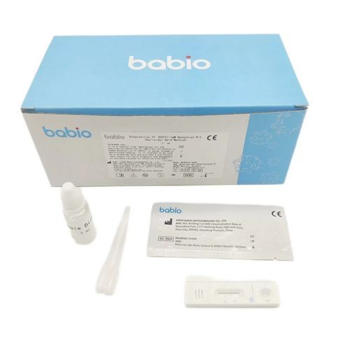 Набор для теста на аутоиммунные заболевания - Jinan Babio Biotech - иммуноглобулин M / на энтеровирус / сыворотки