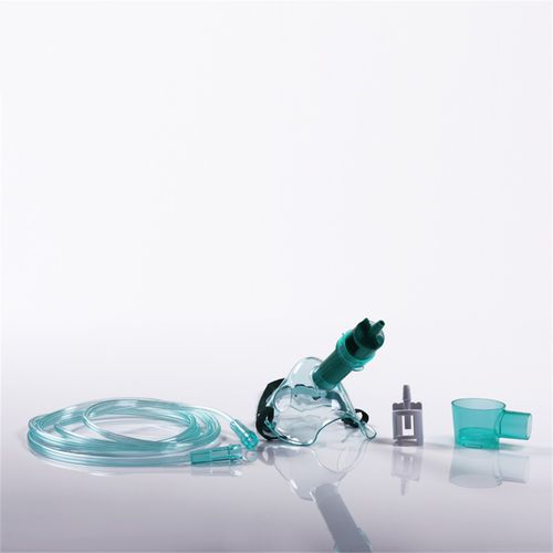 Кислородная маска из ПВХ - VM01XL - Sunrise Medical Technology - прозрачная / регулируемая