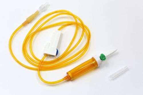 Комплект для перфузии химиотерапия - IV04 DF/150R - Sunrise Medical Technology - поливинилхлорид / с капельной камерой / с Y-образным коннектором