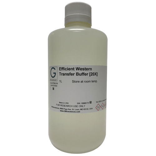 Реактив буферный раствор - Efficient™ Western - G-BIOSCIENCES - в растворе / для исследований / для протеинов