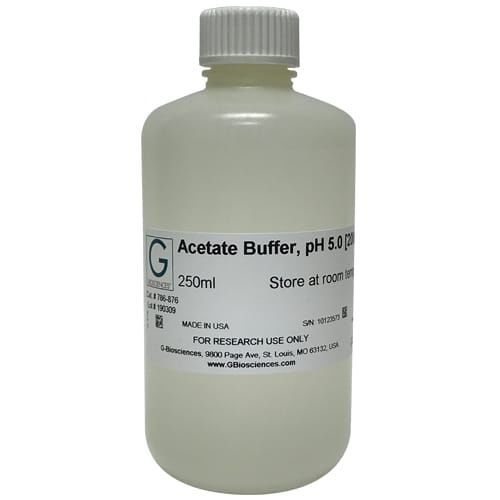 Реактив для уксусной кислоты - 786-876 - G-BIOSCIENCES - буферный раствор / для химических продуктов / pH