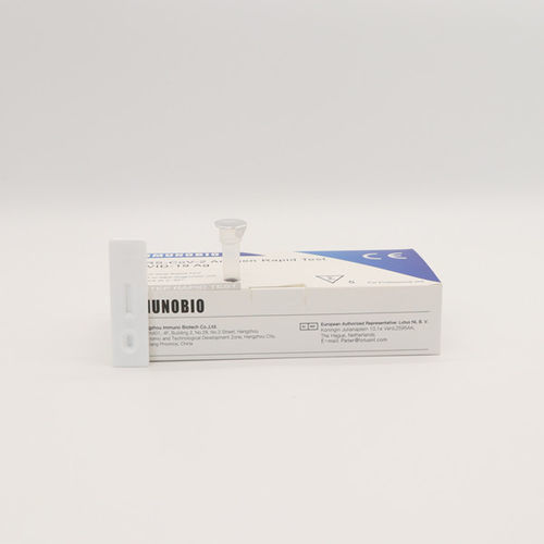 Экспресс-тест COVID-19 - HCOFLU021G - Hangzhou Immuno Biotech Co., Ltd - гриппа / на антигены / SARS-COV-2