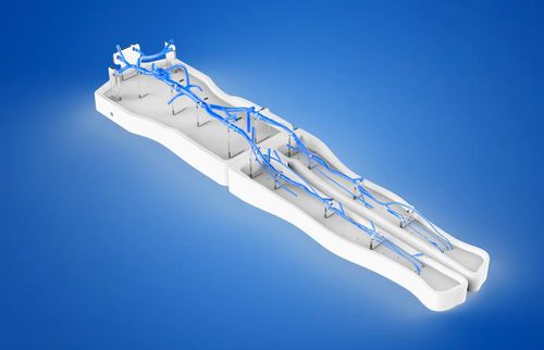 Модель кровеносных сосудов вены - PLWZXG004 - Shanghai Preclinic Medtech - подкожной вены / полой вены / подвздошной вены