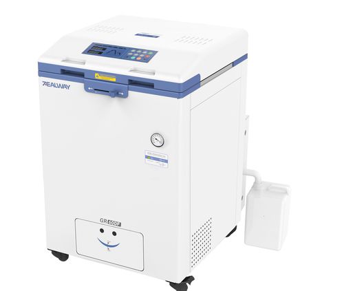 Автоклав-стерилизатор для лабораторий - GR60SF - ZEALWAY (XIAMEN) INSTRUMENT INC. - для медицинских отходов / для больниц / вертикальный