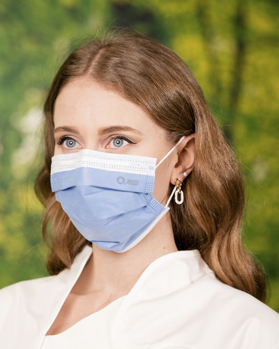 Xирургическая маска типа IIR - O2 MED - 1Flex Technology - без латекса / без стекловолокна / для взрослых