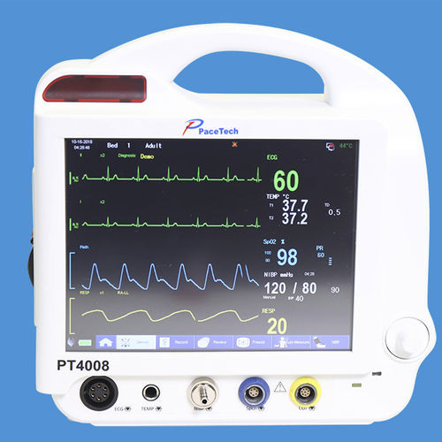 Переносной монитор пациента - MINIPACK 300  - Pace tech Medical - для ЭКГ / частота дыхания / TEMP