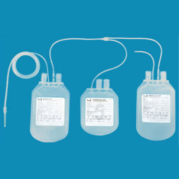 Тройной пакет с кровью - B2CS456PUZVH - B L Lifesciences - из ПВХ