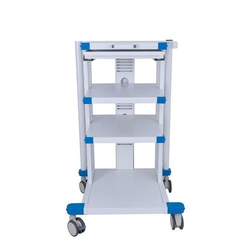 Медицинская тележка - QingDao Wealthy automation equipment co., Ltd - эндоскопическая / многофункциональная / из алюминия