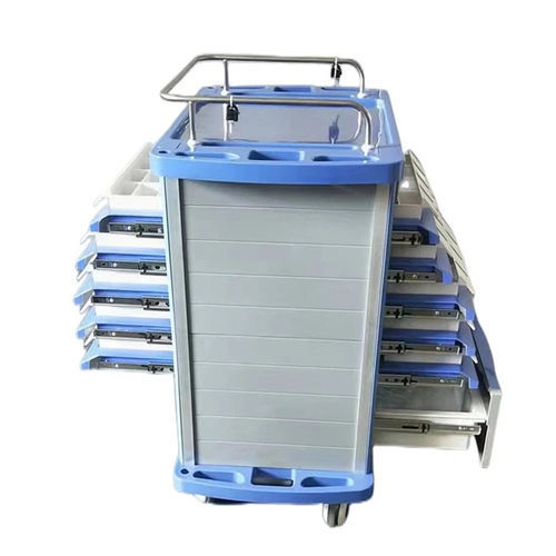 Медицинская тележка - QingDao Wealthy automation equipment co., Ltd - для лекарств / для хранения / для распределения лекарств