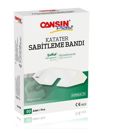 Фиксатор внутривенного катетера - 542 - Cansin Healthcare Industrial & Trade - рука / клейкий