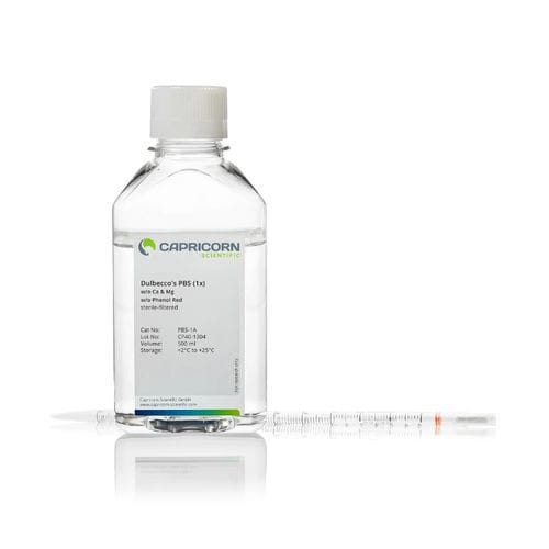 Реактив изотонический раствор - PBS-1A - Capricorn Scientific GmbH - DPBS / на биологическую активность