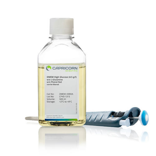 Реактив питательная среда - DMEM-HXRXA - Capricorn Scientific GmbH - модифицированная по способу Дульбекко среда Игла / для клеточной культуры / жидкость