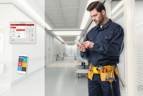 Система вызова медсестры зоны - Caretronic Ltd - для учреждений здравоохранения