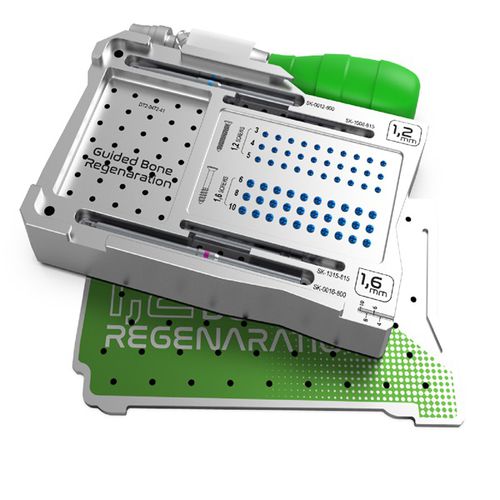 Комплект инструментов для стоматологической хирургии - D-GBR - Delphos Implants